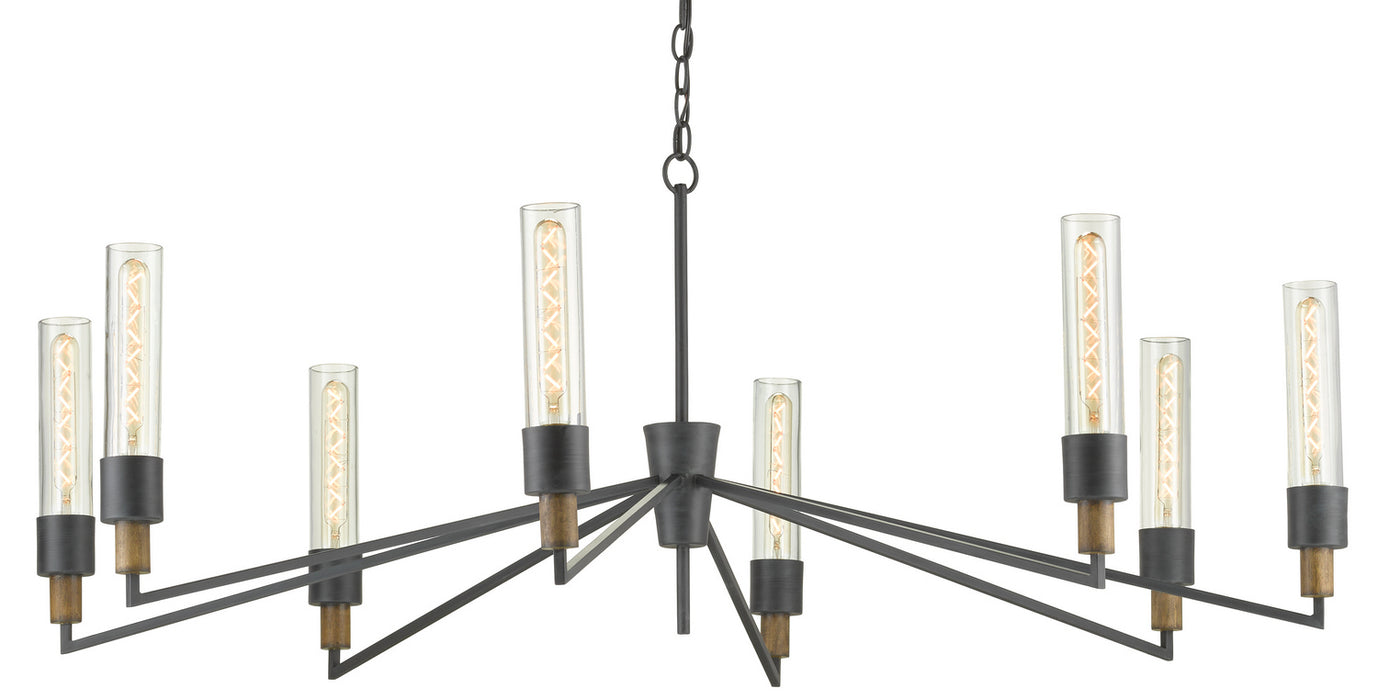 Delgado Chandelier-Large Chandeliers-Currey and Company-Lighting Design Store
