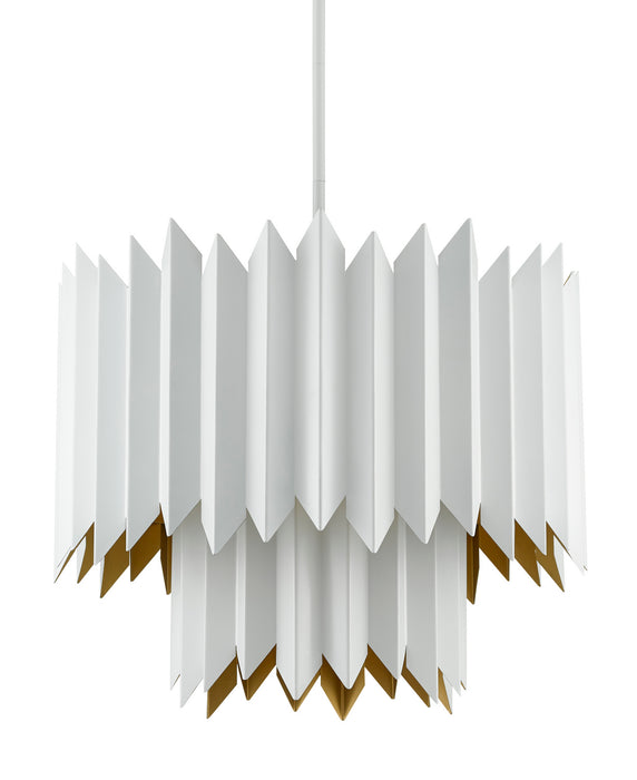 Syrie Chandelier-Mid. Chandeliers-Currey and Company-Lighting Design Store
