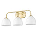 Zoey OG Bath Vanity Light-Bathroom Fixtures-Golden-Lighting Design Store