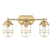 Seaport BCB Bath Vanity Light-Bathroom Fixtures-Golden-Lighting Design Store
