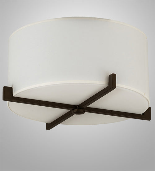 Meyda Tiffany - 233657 - One Light Flushmount - Cilindro