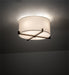 Meyda Tiffany - 233657 - One Light Flushmount - Cilindro