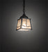 Meyda Tiffany - 235322 - One Light Mini Pendant - Valley View - Rust