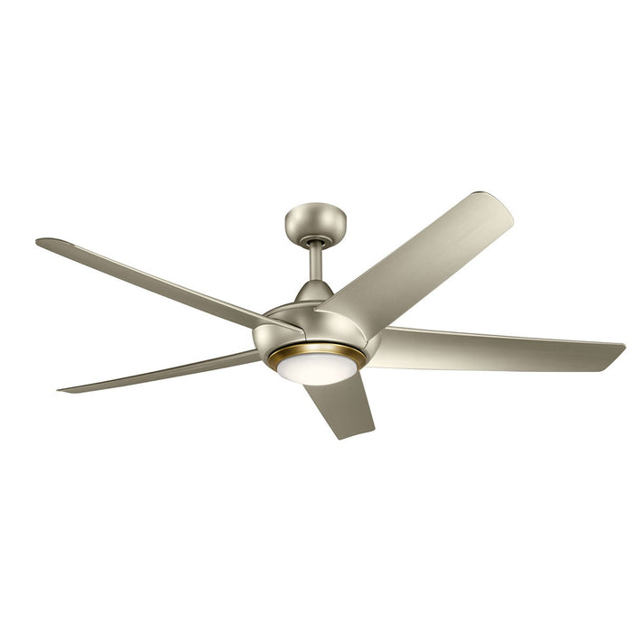 Kichler - 330089NI - 52``Ceiling Fan - Kapono - Brushed Nickel
