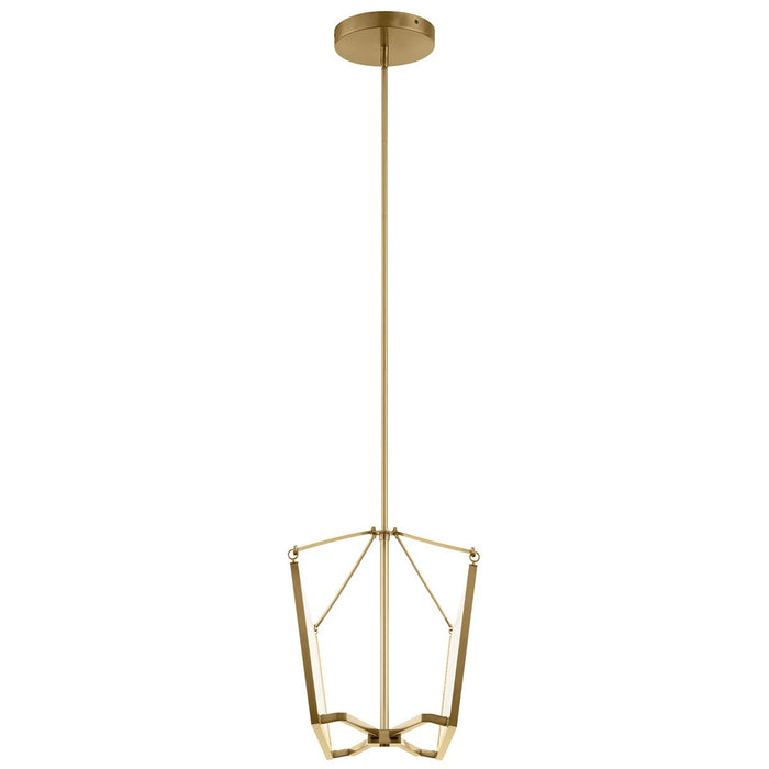 Kichler - 52293CGLED - LED Linear Chandelier - Calters - Champagne Gold