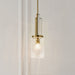 Kichler - 52414BNB - One Light Mini Pendant - Kimrose - Brushed Natural Brass