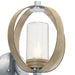 Kichler - 59067DAG - One Light Outdoor Wall Mount - Grand Bank - Distressed Antique Gray