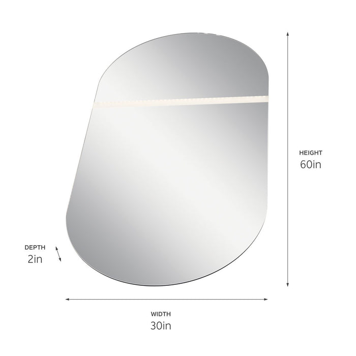 Kichler - 86010 - LED Mirror - Radana - Aluminum