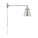 Nuvo Lighting - 60-7368 - One Light Swing Arm Wall Lamp - Bayard - Polished Nickel
