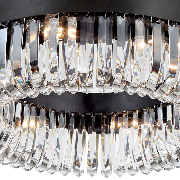 Eight Light Ceiling Mount-Mid. Chandeliers-Crystorama-Lighting Design Store