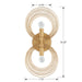 Doral Wall Mount-Sconces-Crystorama-Lighting Design Store