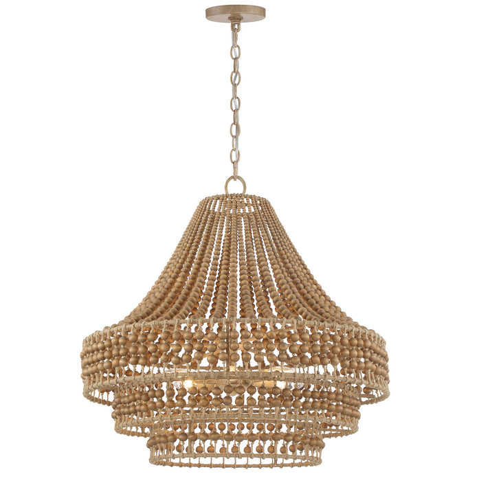 Silas Chandelier-Mid. Chandeliers-Crystorama-Lighting Design Store