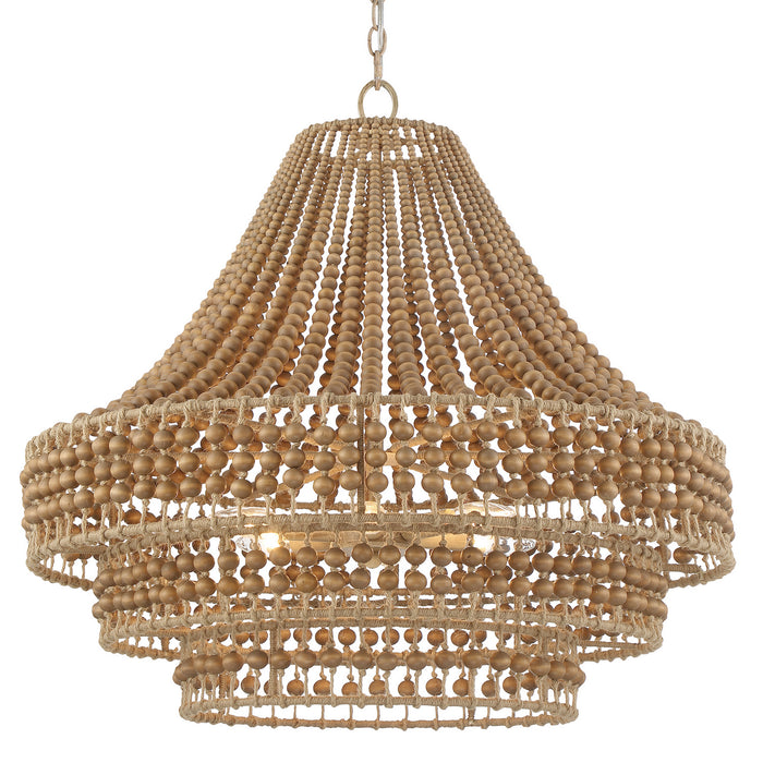 Silas Chandelier-Mid. Chandeliers-Crystorama-Lighting Design Store