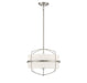 Meridian - M70101BN - Three Light Pendant - Brushed Nickel