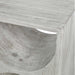 Uttermost - 24969 - Side Table - Hans - Distressed Ivory