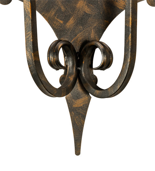 Meyda Tiffany - 193326 - Two Light Wall Sconce - Angelique - French Bronzed