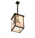 Meyda Tiffany - 236275 - One Light Pendant - Hyde Park - Oil Rubbed Bronze