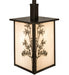 Meyda Tiffany - 236275 - One Light Pendant - Hyde Park - Oil Rubbed Bronze