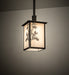 Meyda Tiffany - 236275 - One Light Pendant - Hyde Park - Oil Rubbed Bronze