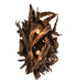 Meyda Tiffany - 237292 - Eight Light Chandelier - Driftwood - Natural Wood,Mahogany Bronze