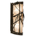 Meyda Tiffany - 238002 - Two Light Wall Sconce - Whispering Pines - Oil Rubbed Bronze