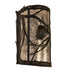 Meyda Tiffany - 238003 - Two Light Wall Sconce - Whispering Pines - Oil Rubbed Bronze