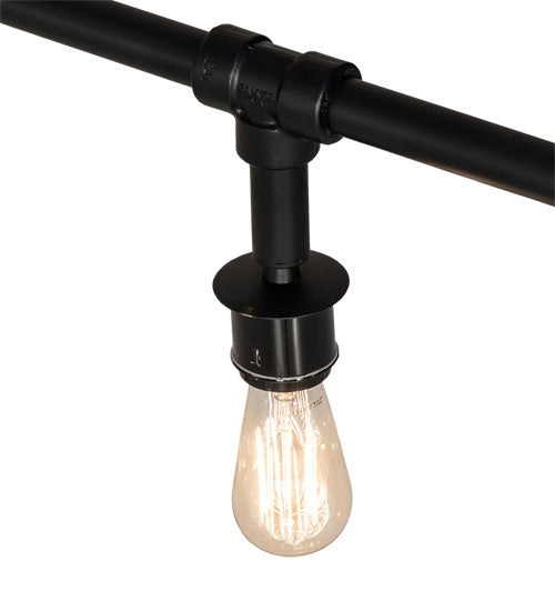 Meyda Tiffany - 239546 - Six Light Bar Top Lamp - Pipedream