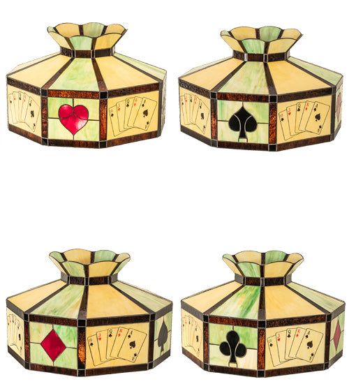 Meyda Tiffany - 81305 - Shade - Texas Hold`Em