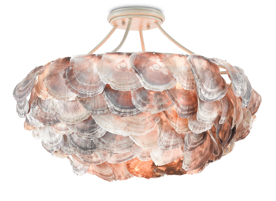 Seahouse Chandelier-Semi-Flush Mts.-Currey and Company-Lighting Design Store