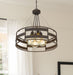 Four Light Chandelier-Mid. Chandeliers-Cal Lighting-Lighting Design Store