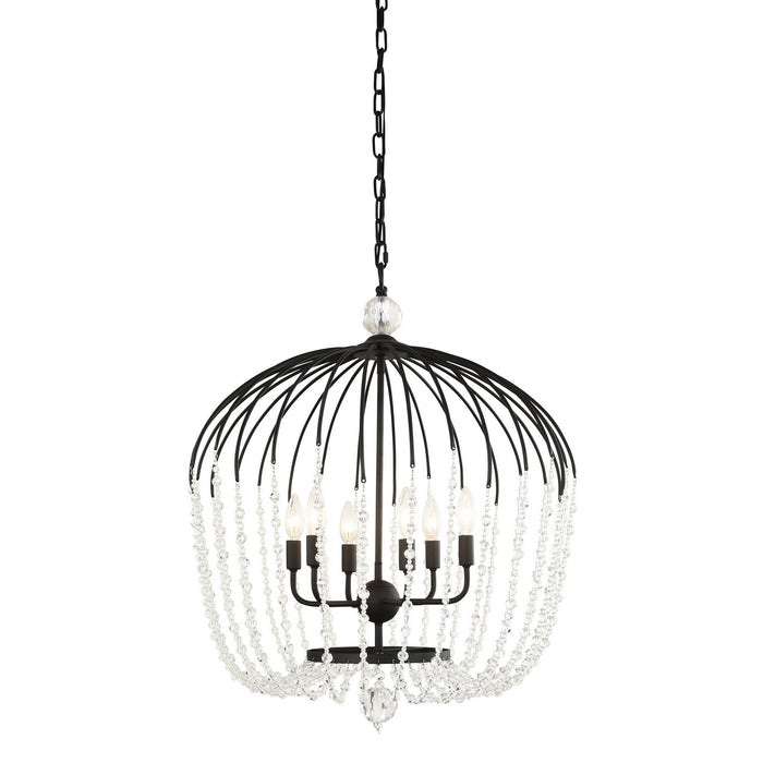 Six Light Pendant-Mid. Chandeliers-Varaluz-Lighting Design Store