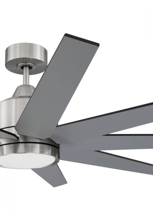 Craftmade - CHP60BNK9 - 60``Ceiling Fan - Champion - Brushed Polished Nickel