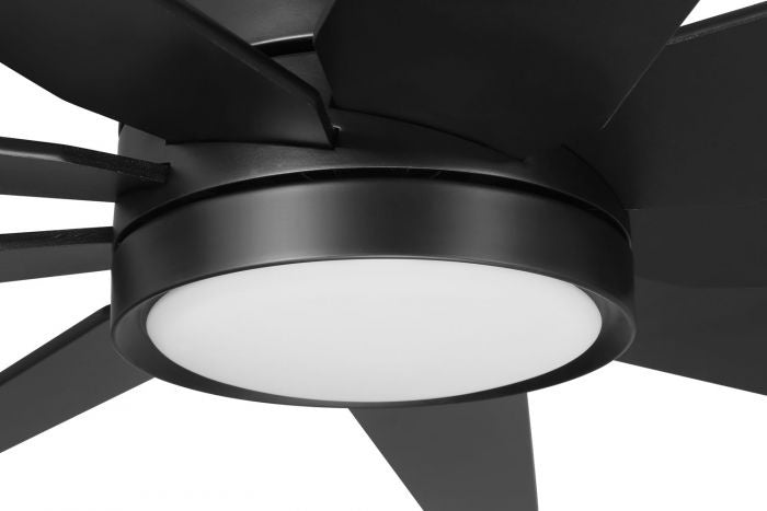 Craftmade - CHP60FB9 - 60``Ceiling Fan - Champion - Flat Black