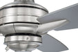 Craftmade - MOT52BNK3 - 52``Ceiling Fan - Moto - Brushed Polished Nickel