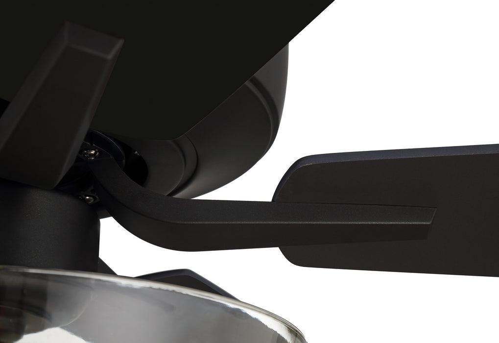 Craftmade - P101ESP5-52ESPWLN - 52``Ceiling Fan - Pro Plus 101 Clear Bowl Light Kit - Espresso