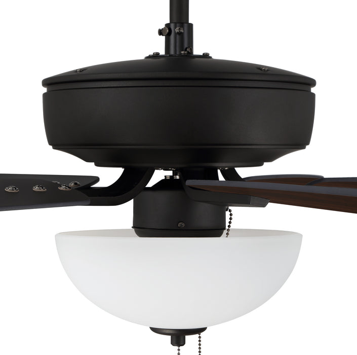 Craftmade - P211ESP5-52ESPWLN - 52``Ceiling Fan - Pro Plus 211 White Bowl Light Kit - Espresso