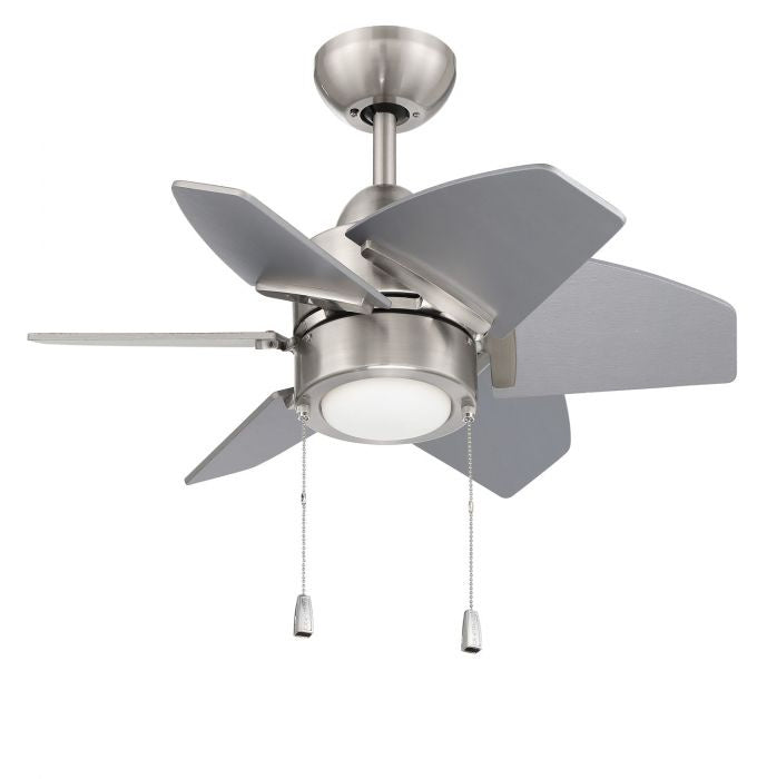 Craftmade - PPT24BNK6 - 24``Ceiling Fan - Propel II - Brushed Polished Nickel