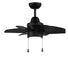 Craftmade - PPT24FB6 - 24``Ceiling Fan - Propel II - Flat Black