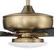 Craftmade - S112SB5-60BWNFB - 60``Ceiling Fan - Super Pro 112 Slim Light Kit - Satin Brass