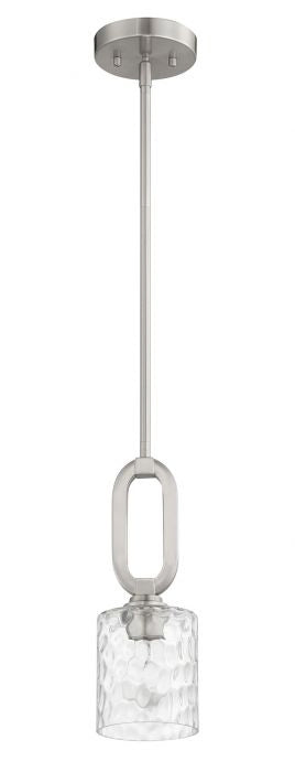 Craftmade - 54291-BNK - One Light Mini Pendant - Collins - Brushed Polished Nickel
