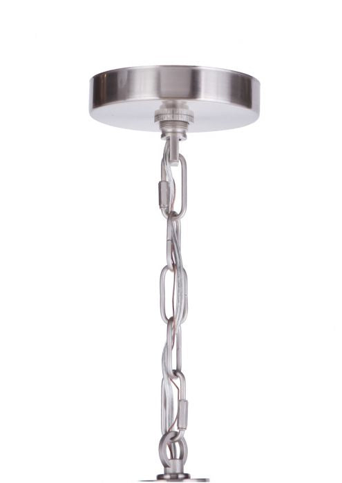 Craftmade - 54328-BNK - Eight Light Chandelier - Larrson - Brushed Polished Nickel