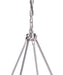 Craftmade - 54328-BNK - Eight Light Chandelier - Larrson - Brushed Polished Nickel