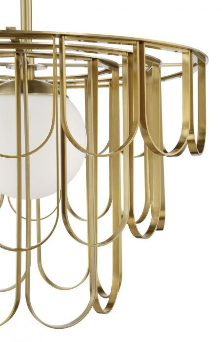 Craftmade - 54991-SB - One Light Pendant - Melody - Satin Brass