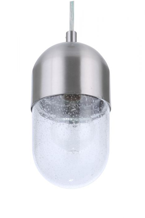 Craftmade - 55091-BNK - One Light Mini Pendant - Pill - Brushed Polished Nickel