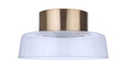 Craftmade - 55180-SB-LED - LED Flushmount - Centric - Satin Brass