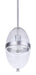 Craftmade - ZA3511-SA - One Light Outdoor Pendant - Sivo - Satin Aluminum