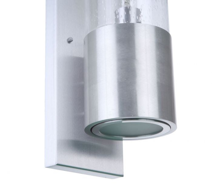 Craftmade - ZA3910-SA-LED - One Light Outdoor Wall Mount - Sabre - Satin Aluminum