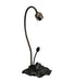 Meyda Tiffany - 13692 - One Light Accent Lamp - Pink Pond Lily - Mahogany Bronze