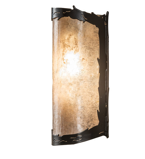 Meyda Tiffany - 237167 - One Light Wall Sconce - Leaf`S Edge - Timeless Bronze