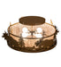 Meyda Tiffany - 238749 - Four Light Flushmount - Moose & Fox